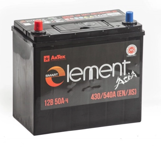 Element ASIA 50 Ач (60B24L) обр.п. (0) - аккумулятор для азиатских автомобилей