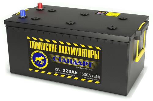 Тюмень 225 Ач (конус) обр.п. (3) - аккумулятор легковой