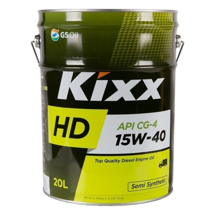 Kixx масло HD CG-4 15W-40 /20л  п/синт.