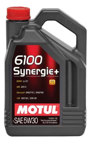 MOTUL масло 6100 Synergie+ 5W30 4л