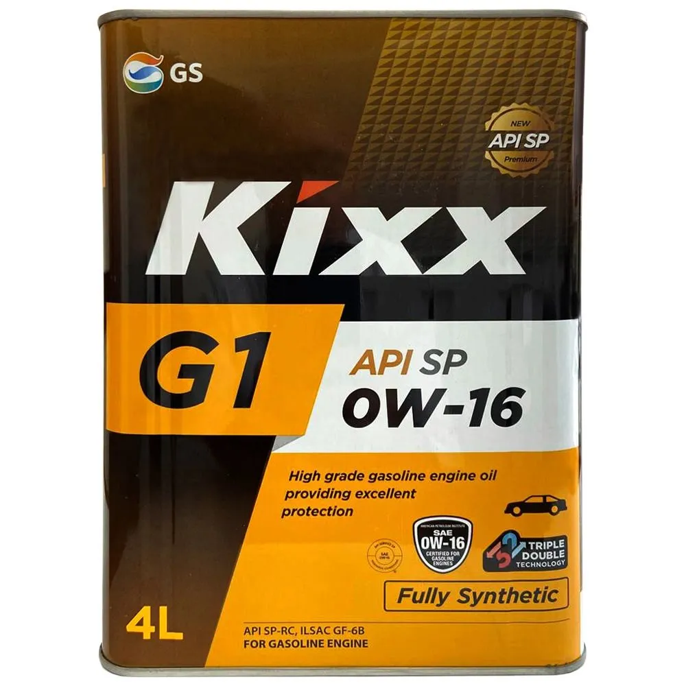 Kixx масло G1 SP 0W-16 4л синт.