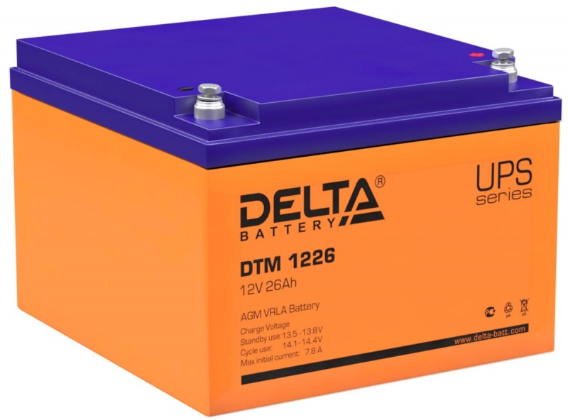 Delta DTM 1226 (26 Ач - 12В)