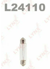LYNX лампа 24V C10W (T11*41) L24110 цоколь T10*41
