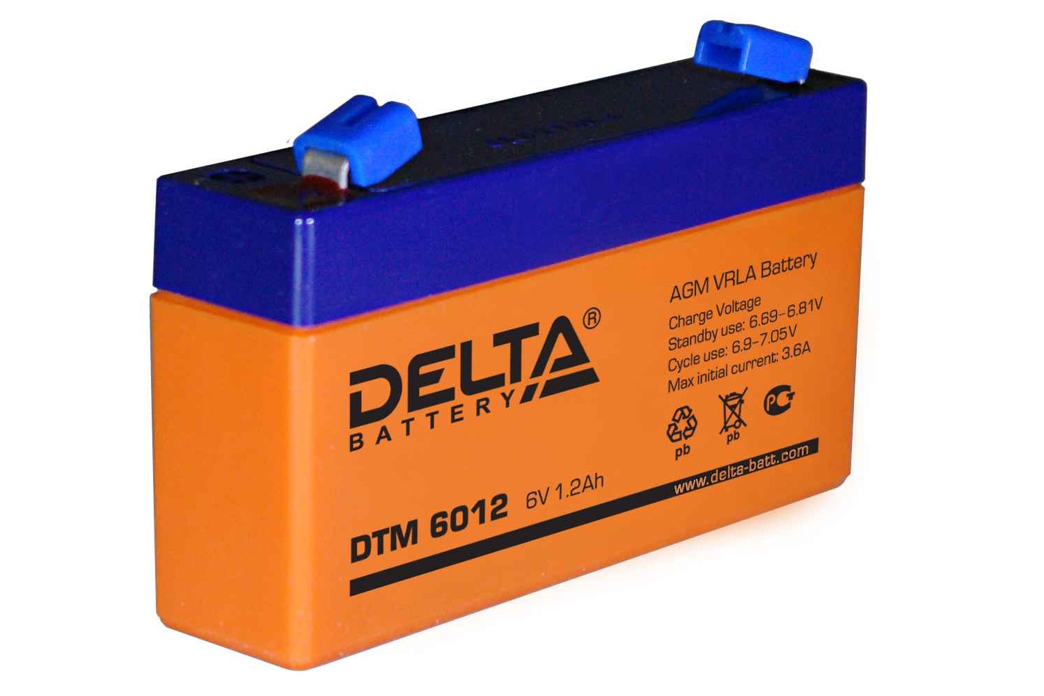 Delta DTM 6012 (1.2Ач - 6В)