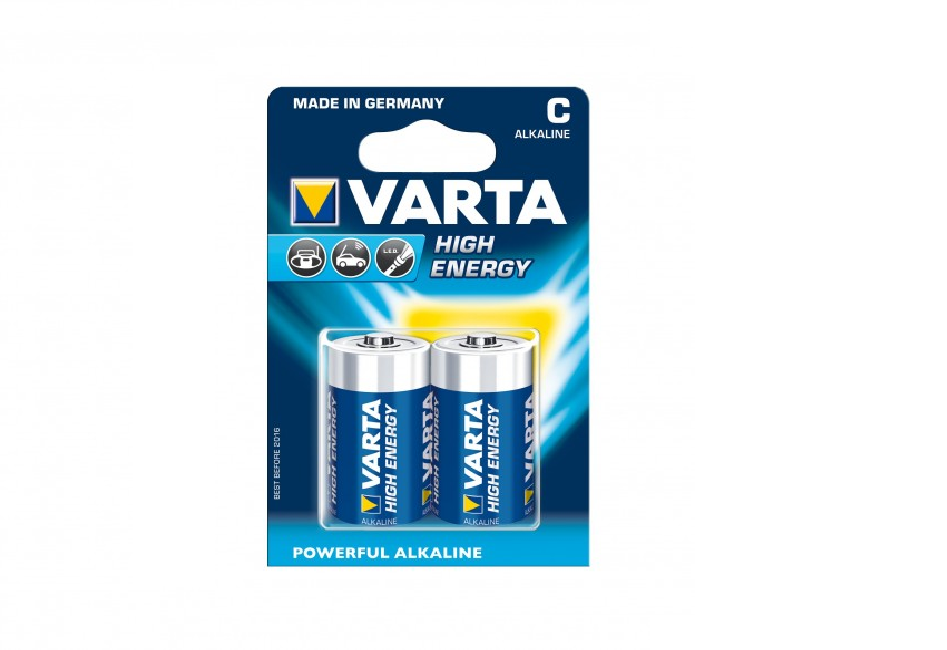 Элементы питания VARTA HIGH ENERGY C/LR14 1шт.