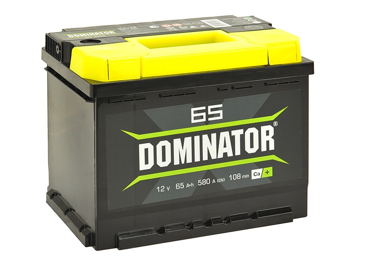 Dominator 65 Ач прям.п. (1) - аккумулятор легковой