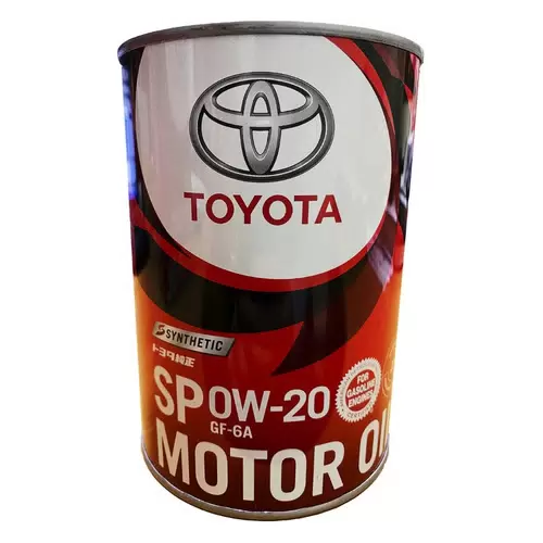 TOYOTA масло 0W-20 SP/GF-6A, 1л 0888013206
