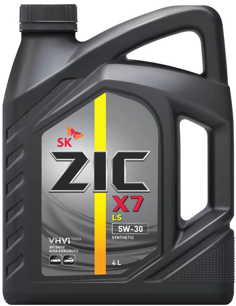 ZIC масло X7 LS 5W30 SN/CF/C3 4л синт
