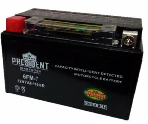 PRESIDENT INNOVATION 12V 7 а/ч 6FM-7L IGEL(Высок) - мото аккумулятор