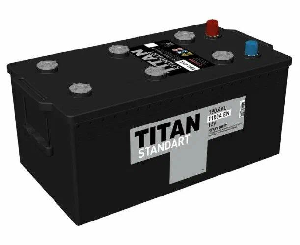 TITAN STANDART 190Ач (конус) обр.п. (3) - аккумулятор легковой