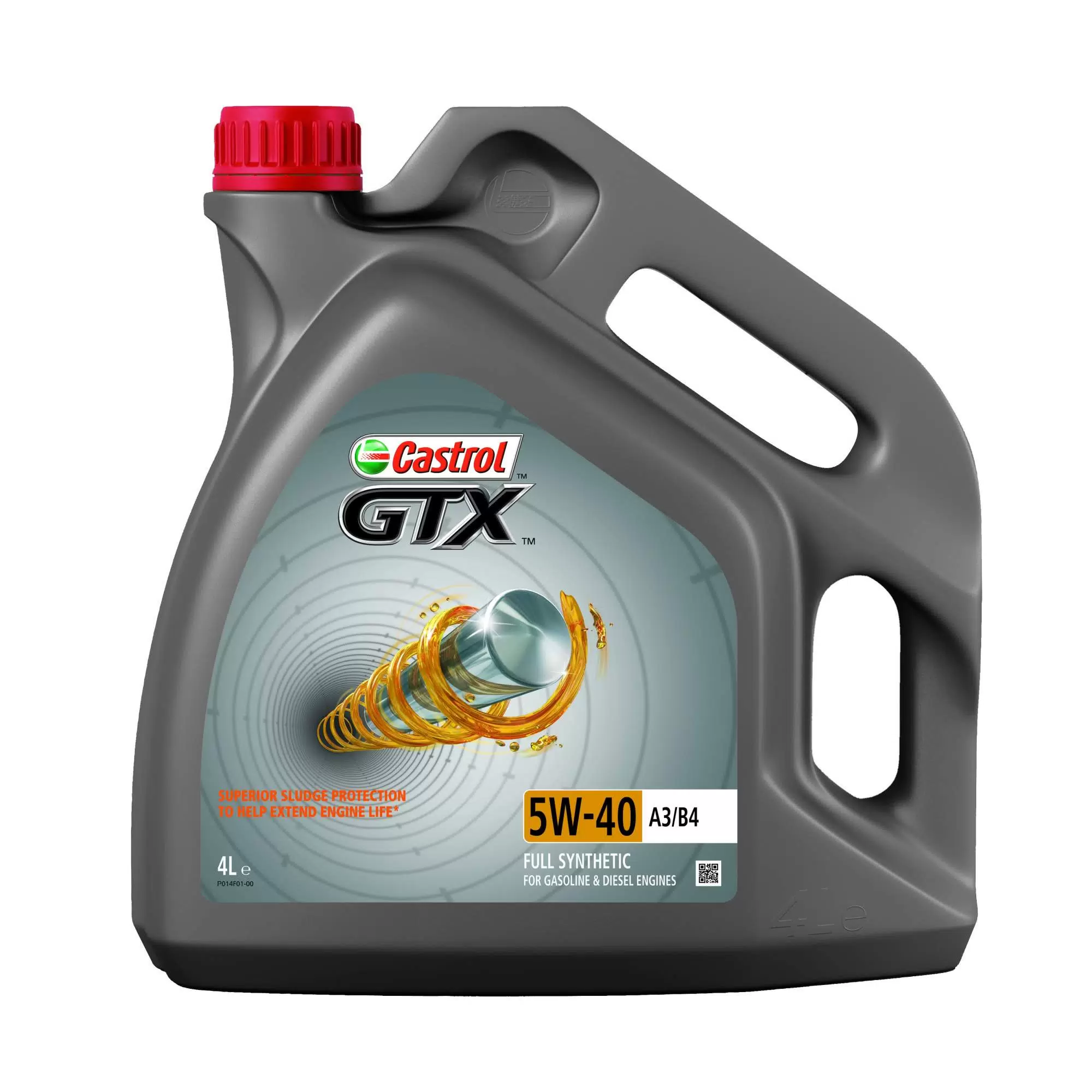 Castrol масло GTX 5W40 A3/B4 4л синт.