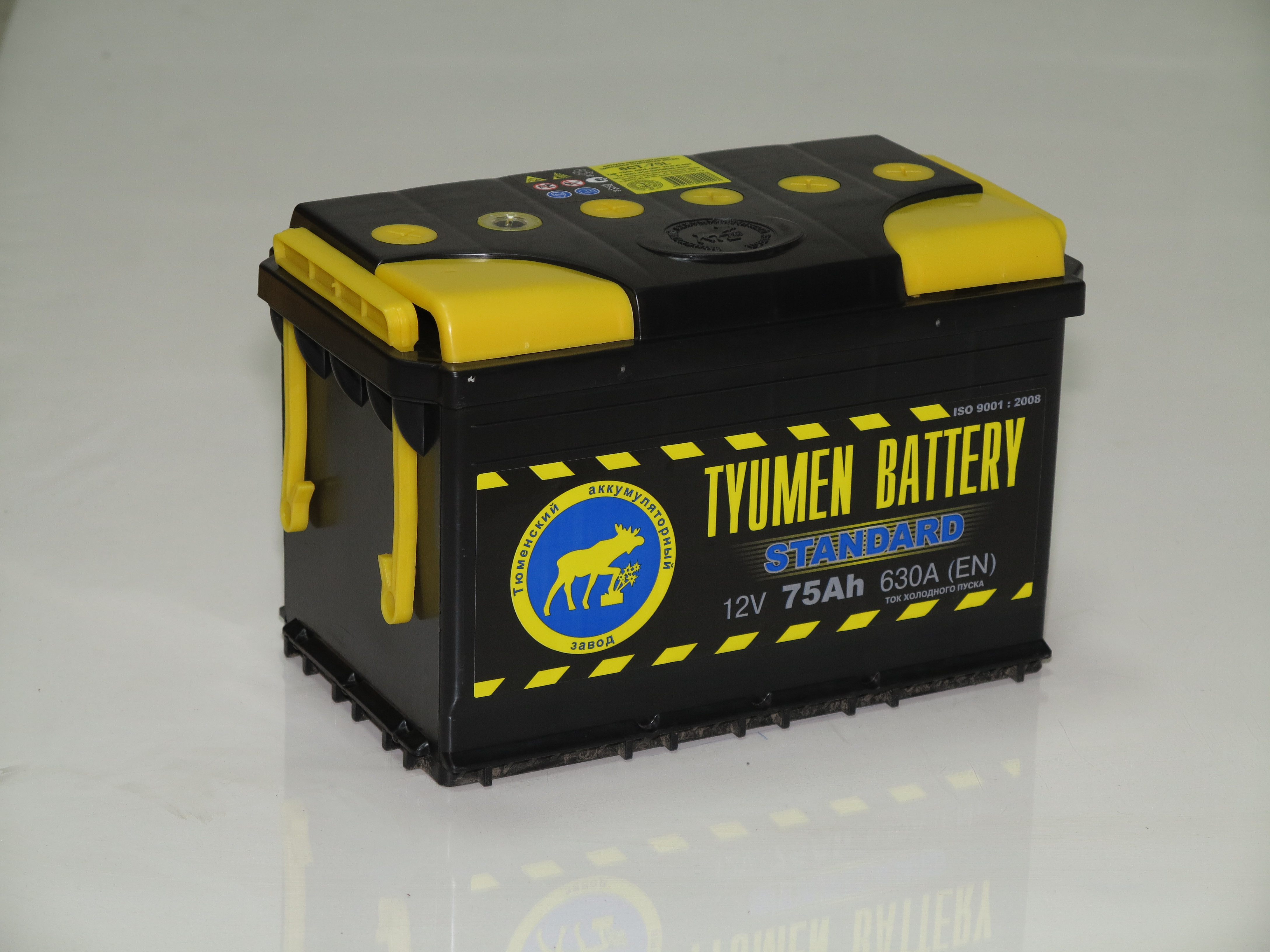 Тюмень 75 Ач обр.п. (0) - аккумулятор легковой