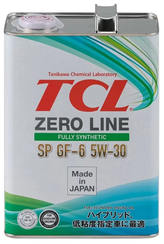 TCL масло Zero Line Synth SP/GF-6 5W30 4л синт
