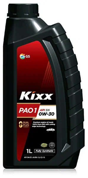 Kixx масло PAO1 SN/CF/A5/B5 0W-30 /1л  синт.