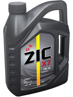 ZIC масло X7 5W40 SP/CF 4л синт