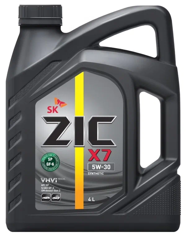 ZIC масло X7 5W30 SN/CF 4л синт