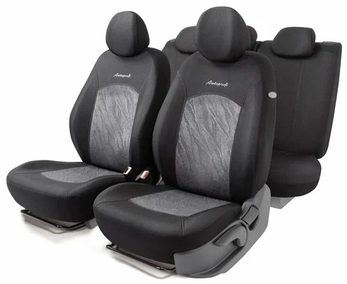 Чехлы жакард 11пр.  JACQARD ANTHRACITE JAC-1102