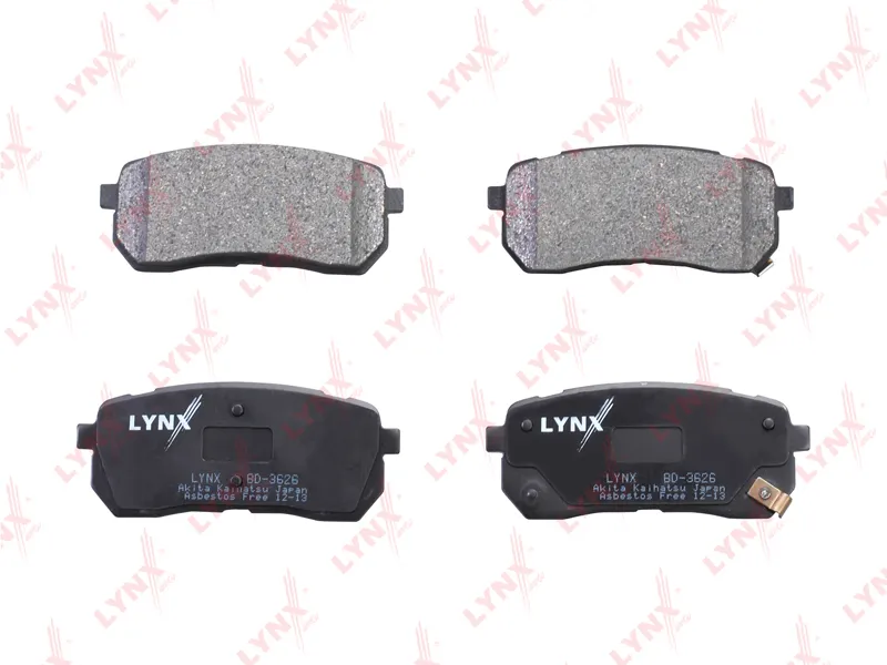 LYNX колодки дисковые BD-3626 (PN-0457) тормозные