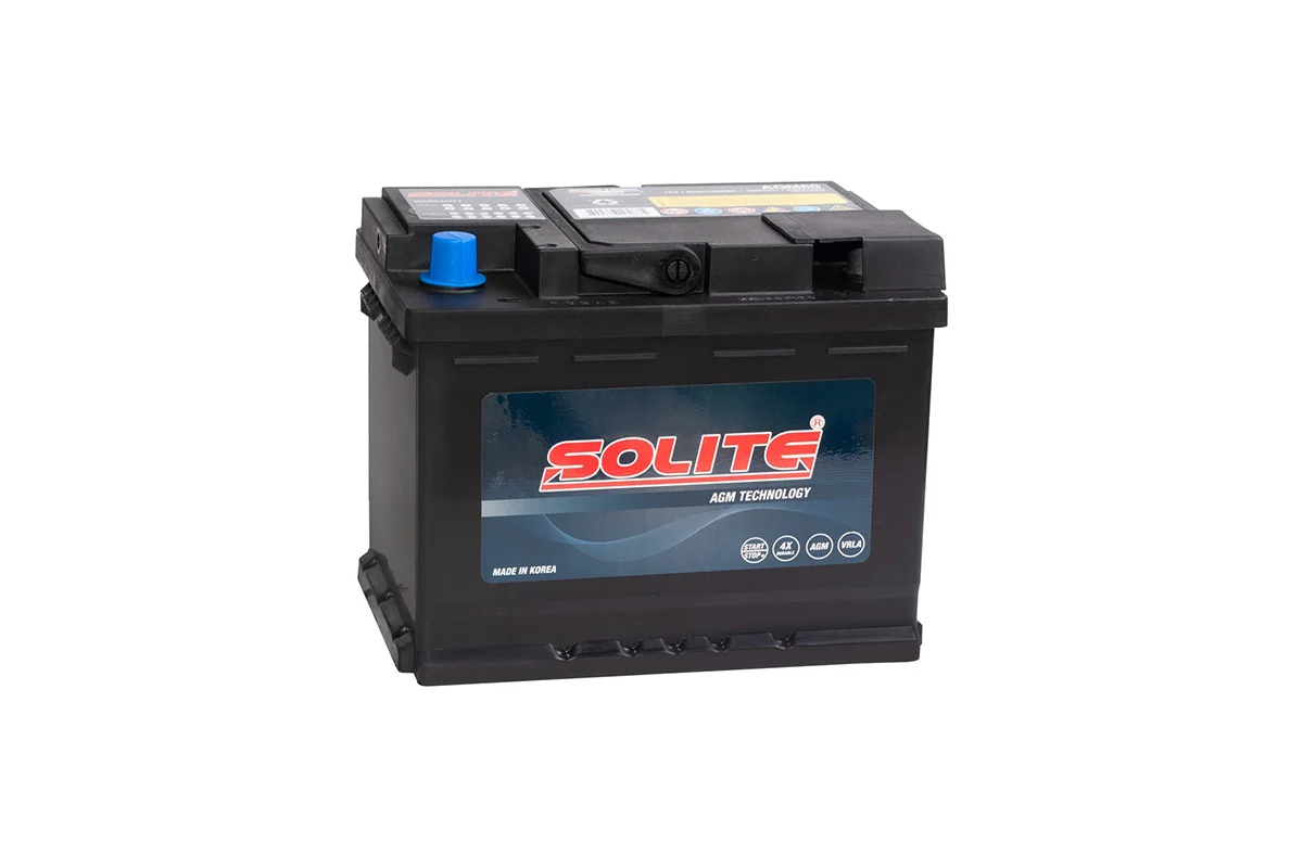 Solite AGM 60 ач - аккумулятор легковой