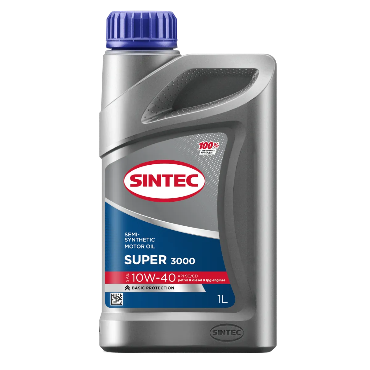SINTEC масло SUPER 3000 10W-40 SG/CD 1л п/с