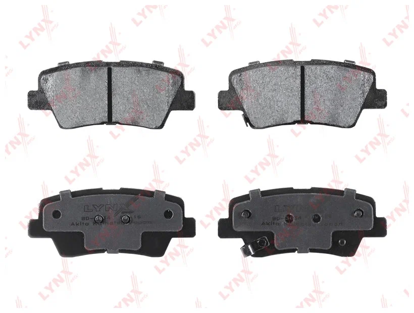 LYNX колодки дисковые BD-3634 (PN-0538) тормозные