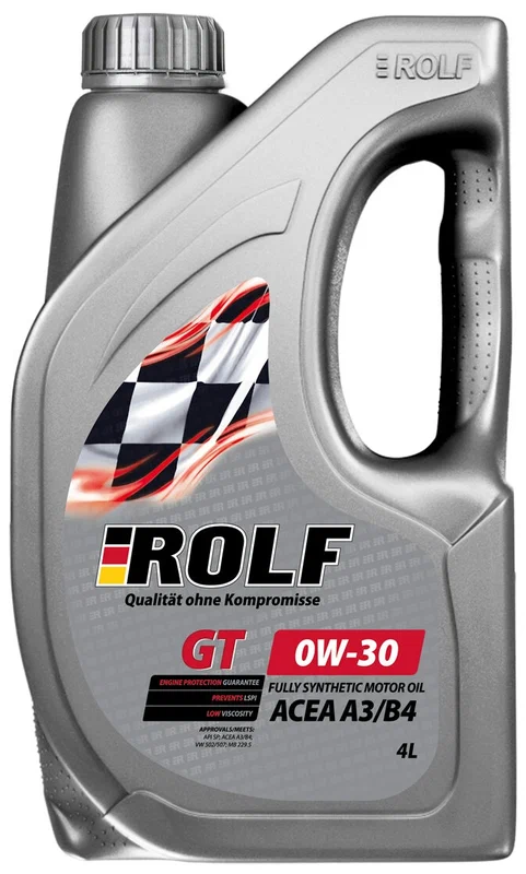 ROLF масло GT 0W30 SP A3/B4 4л синт пласт