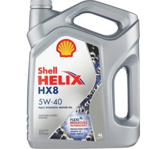 SHELL HELIX масло НХ8 5w-40 4л синт