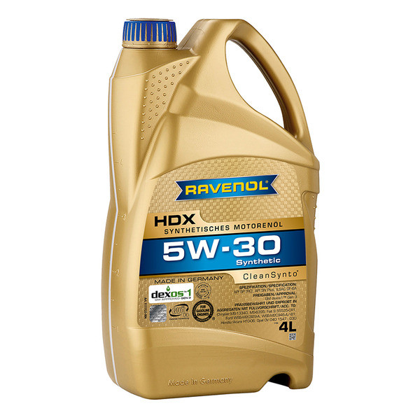 RAVENOL масло HDX 5W30 SP/GF-6A 5л синт