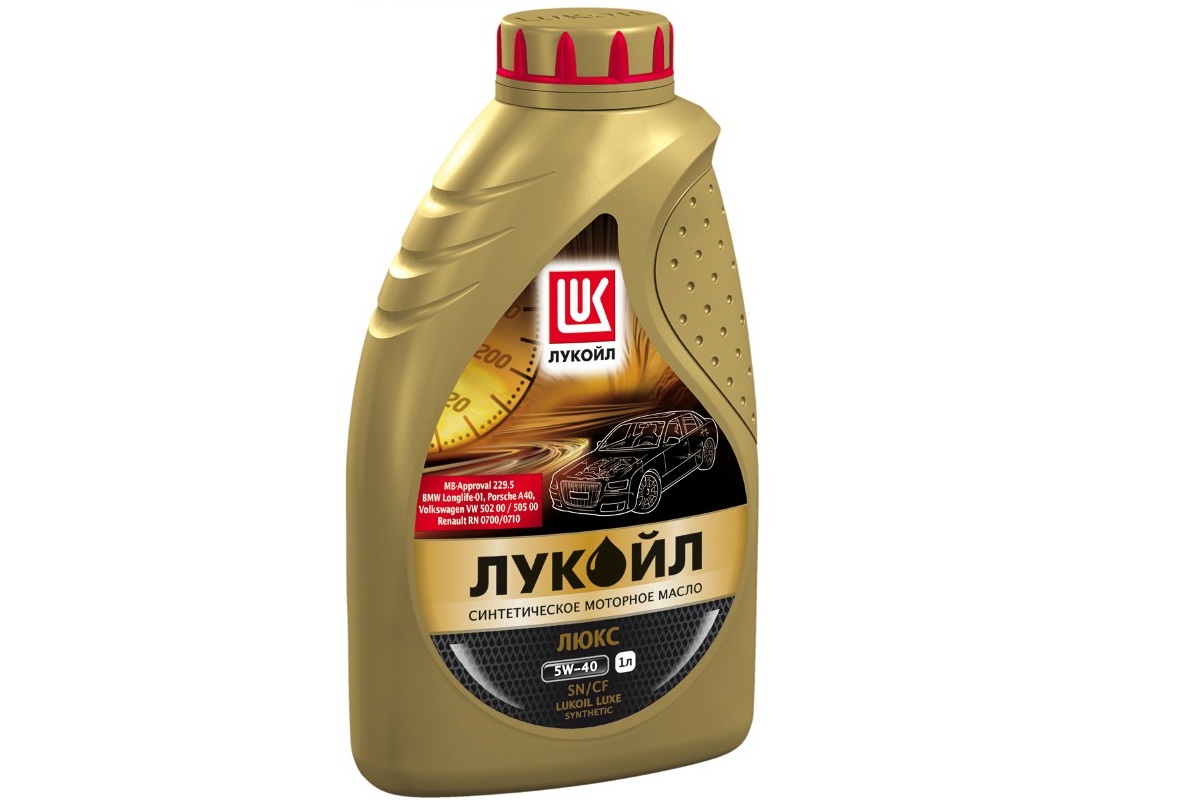 Лукойл масло ЛЮКС 5w40 SN/CF 1л синт