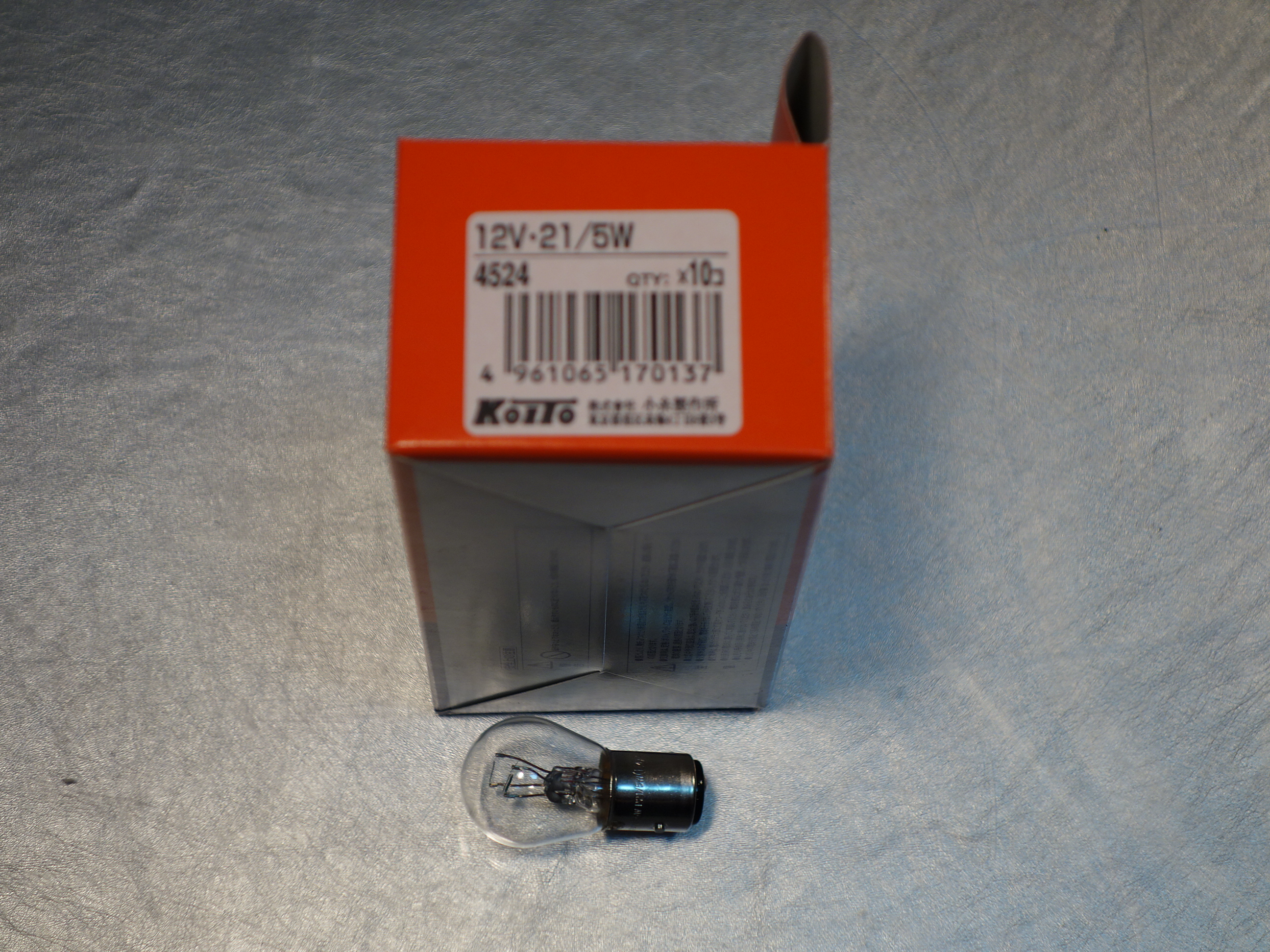 Koito лампа 12v21/5w (S25) 4524 цоколь S25