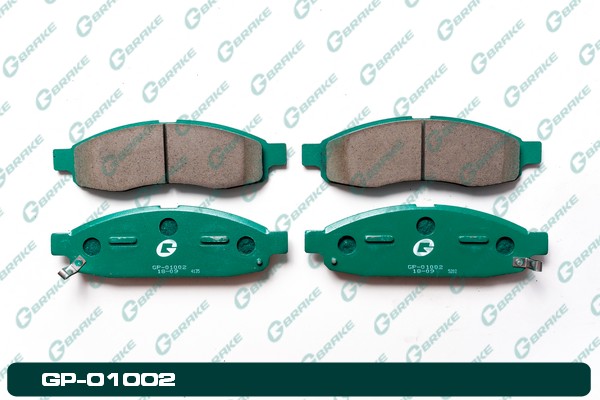 G-Brake колодки дисковые GP-01002 (PN-0428) тормозные