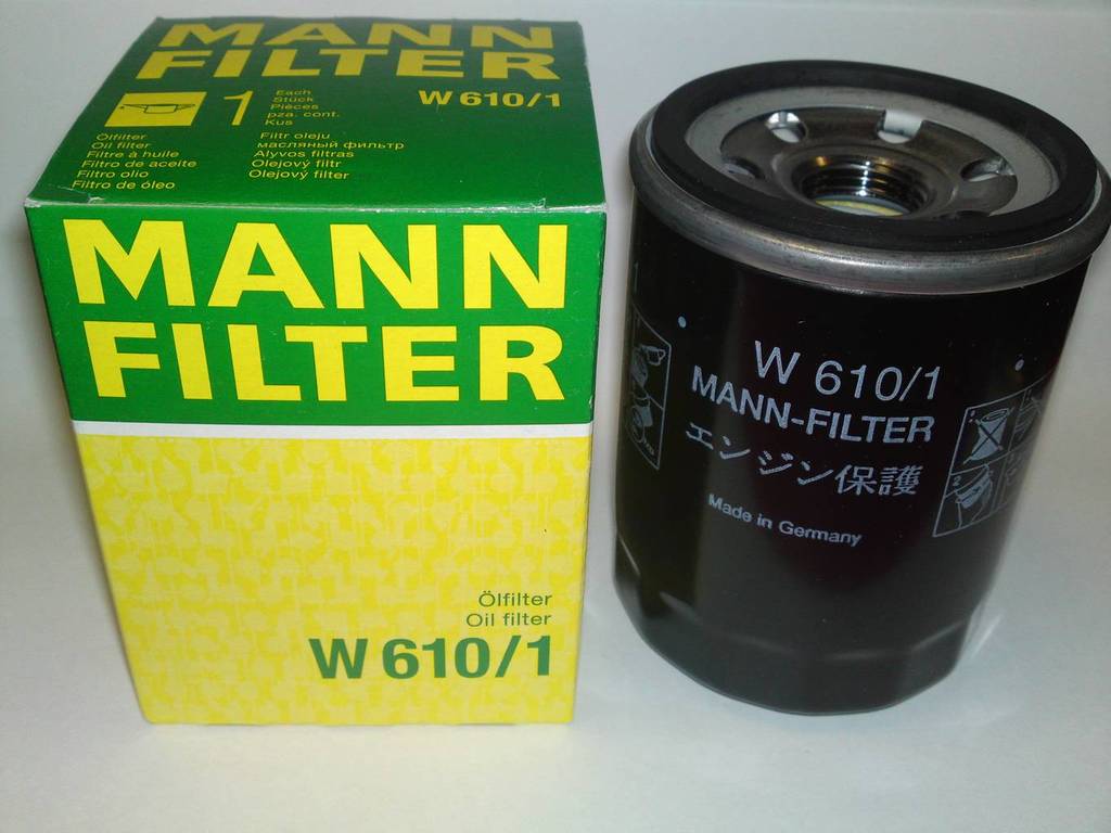 W610/1 фильтр масляный MANN (C-113 VIC)