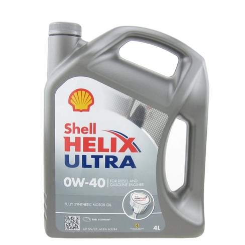 SHELL HELIX масло Ultra 0W40 4л синт