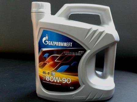Gazpromneft масло GL-5 80W90 4л. мин