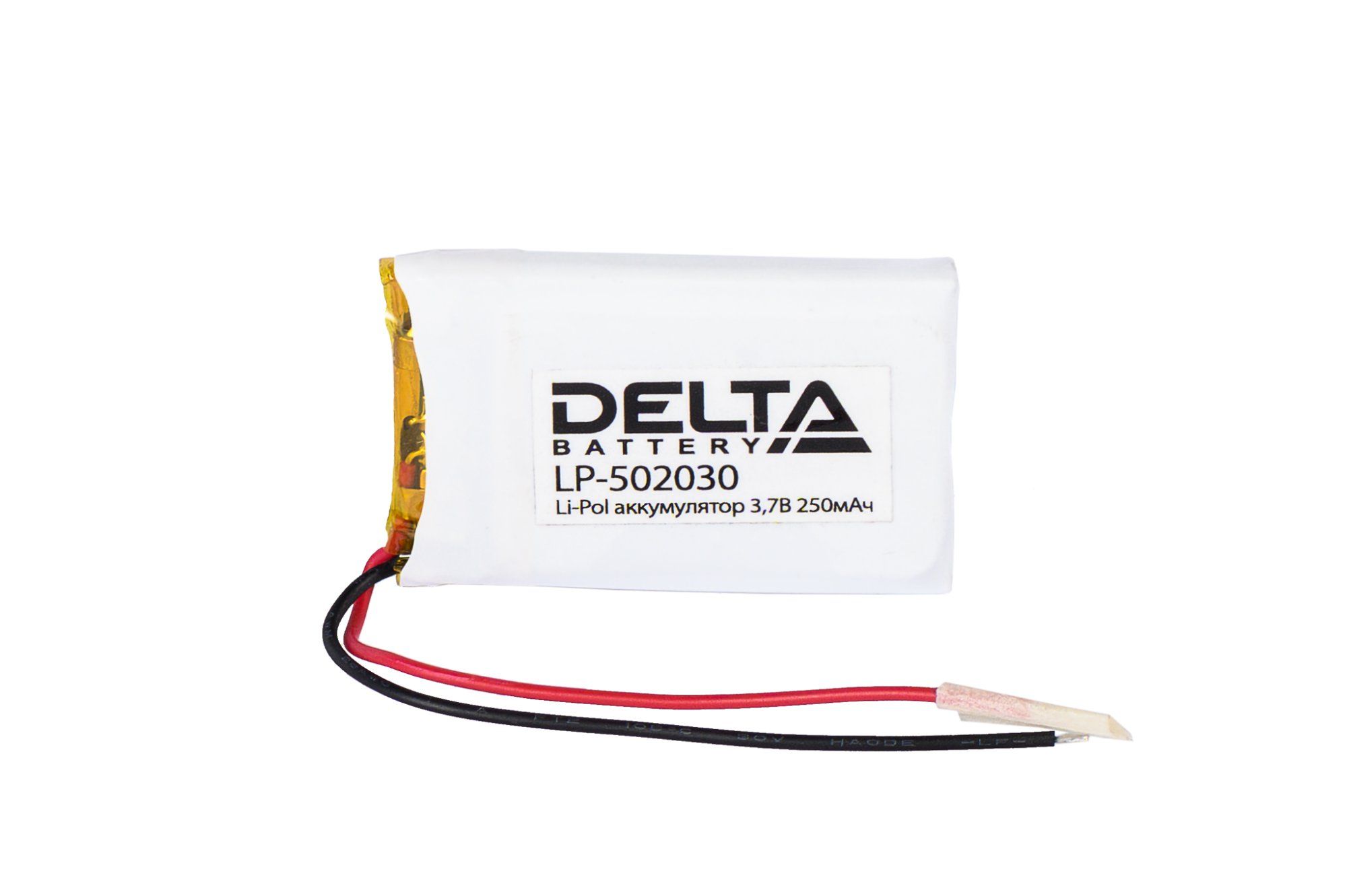 Delta LP-502030 Аккум призм (Li-Pol) 250мАч 3.7 В