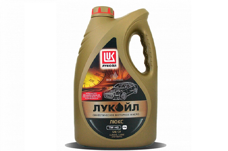Лукойл масло ЛЮКС 5w40 SN/CF 4л синт