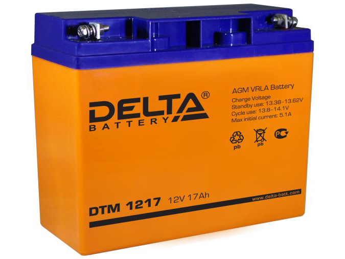 Delta DTM 1217 (17 Ач - 12В)