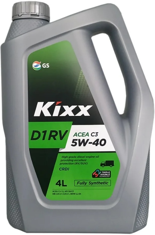 Kixx масло D1 RV C3/SN 5W-40  4л  синт.