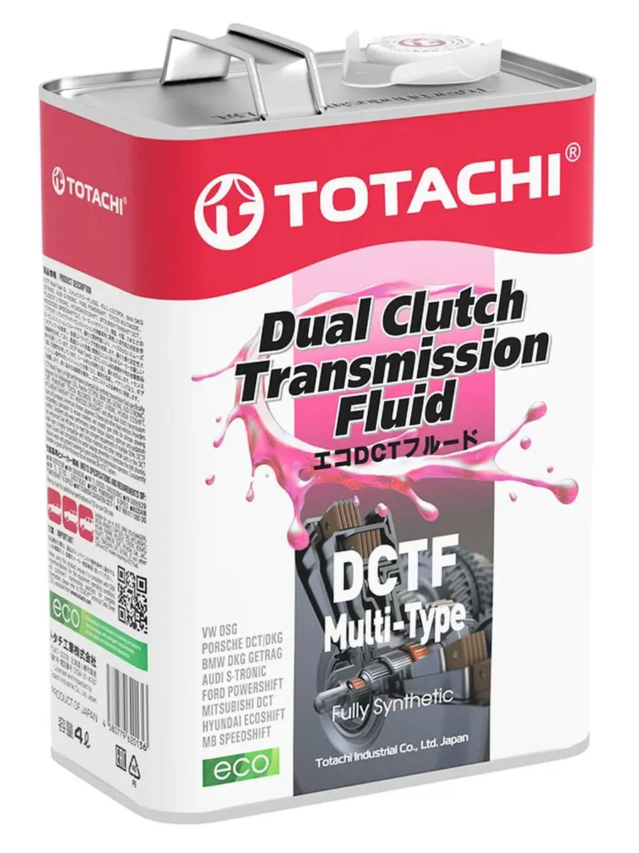 TOTACHI масло DCTF  MULTI-TYPE 4л. синт