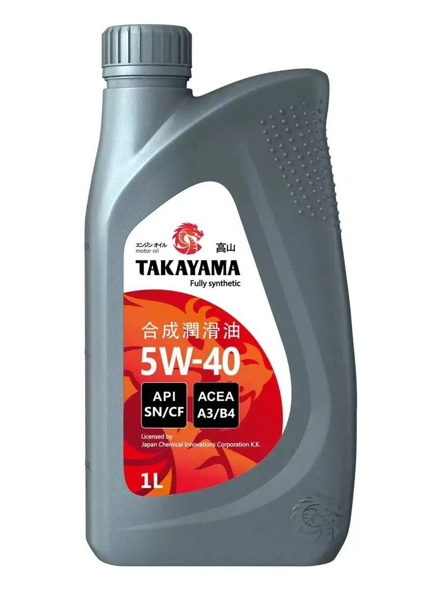TAKAYAMA масло SN/CF A3B4 5W40 1л синт пласт