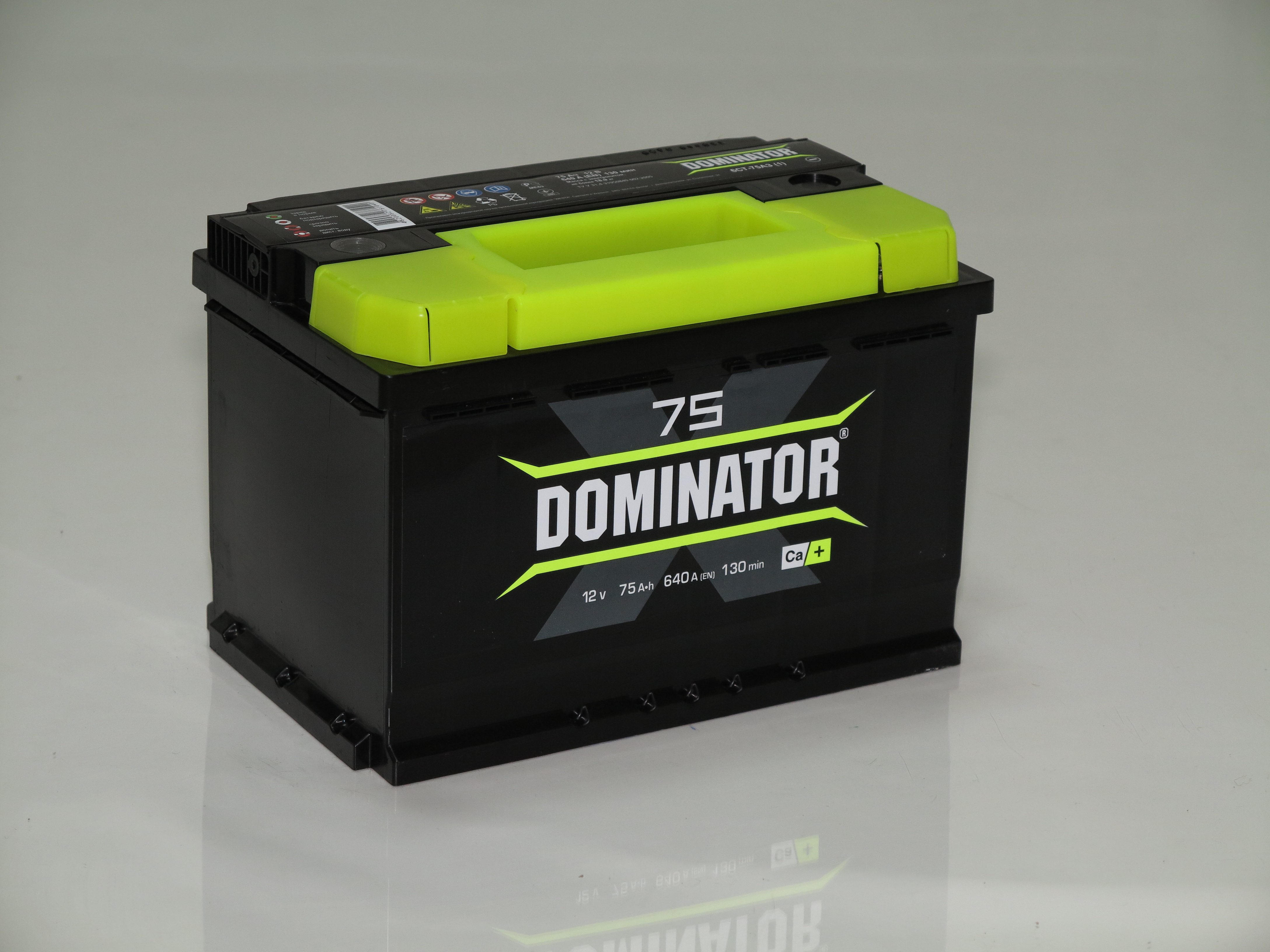 Dominator 75 Ач обр.п. (0) - аккумулятор легковой