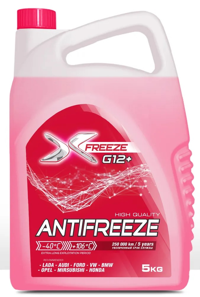 Антифриз X-FREEZE G12 5кг
