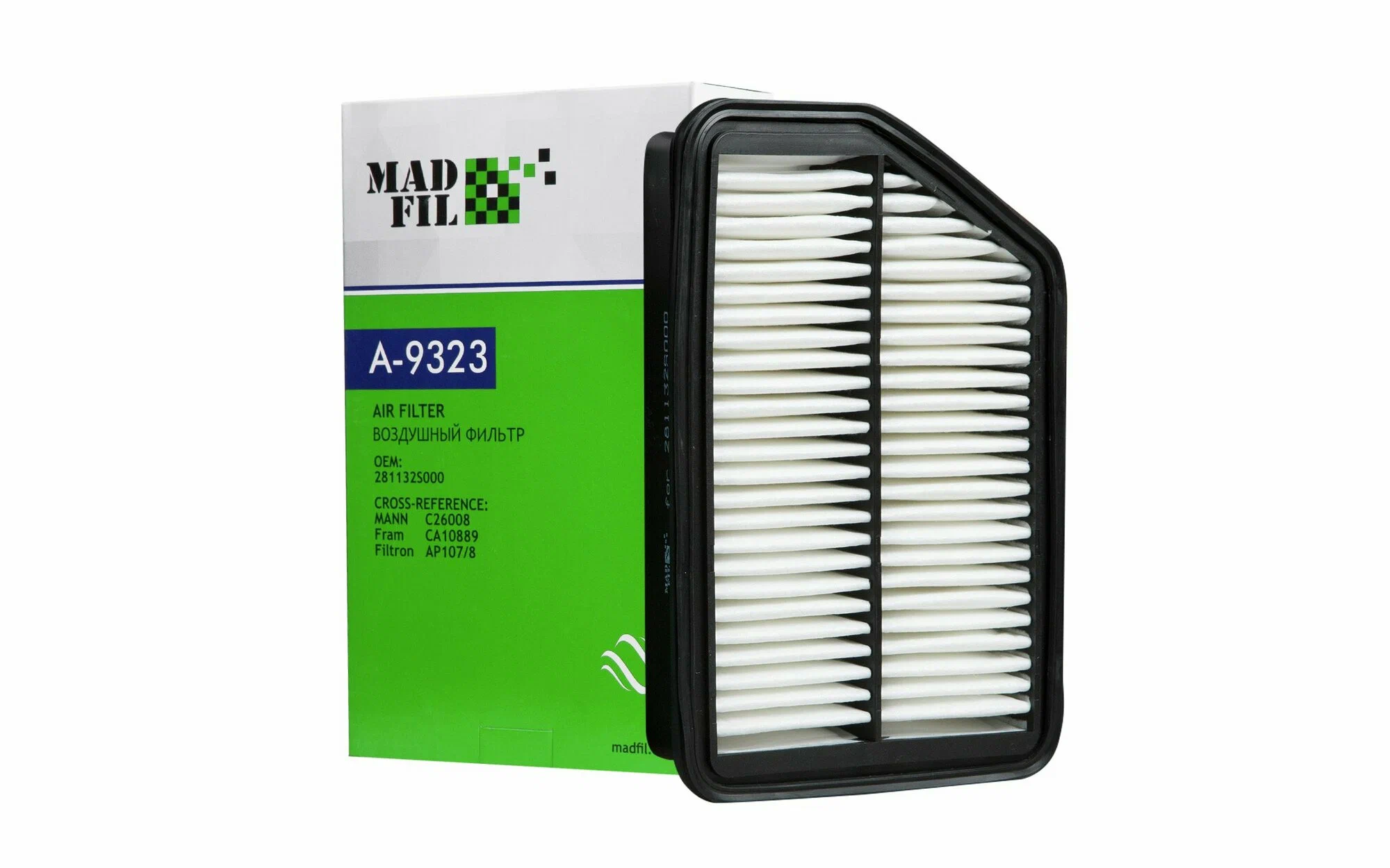 A-9323 Фильтр воздушный  MADFIL
