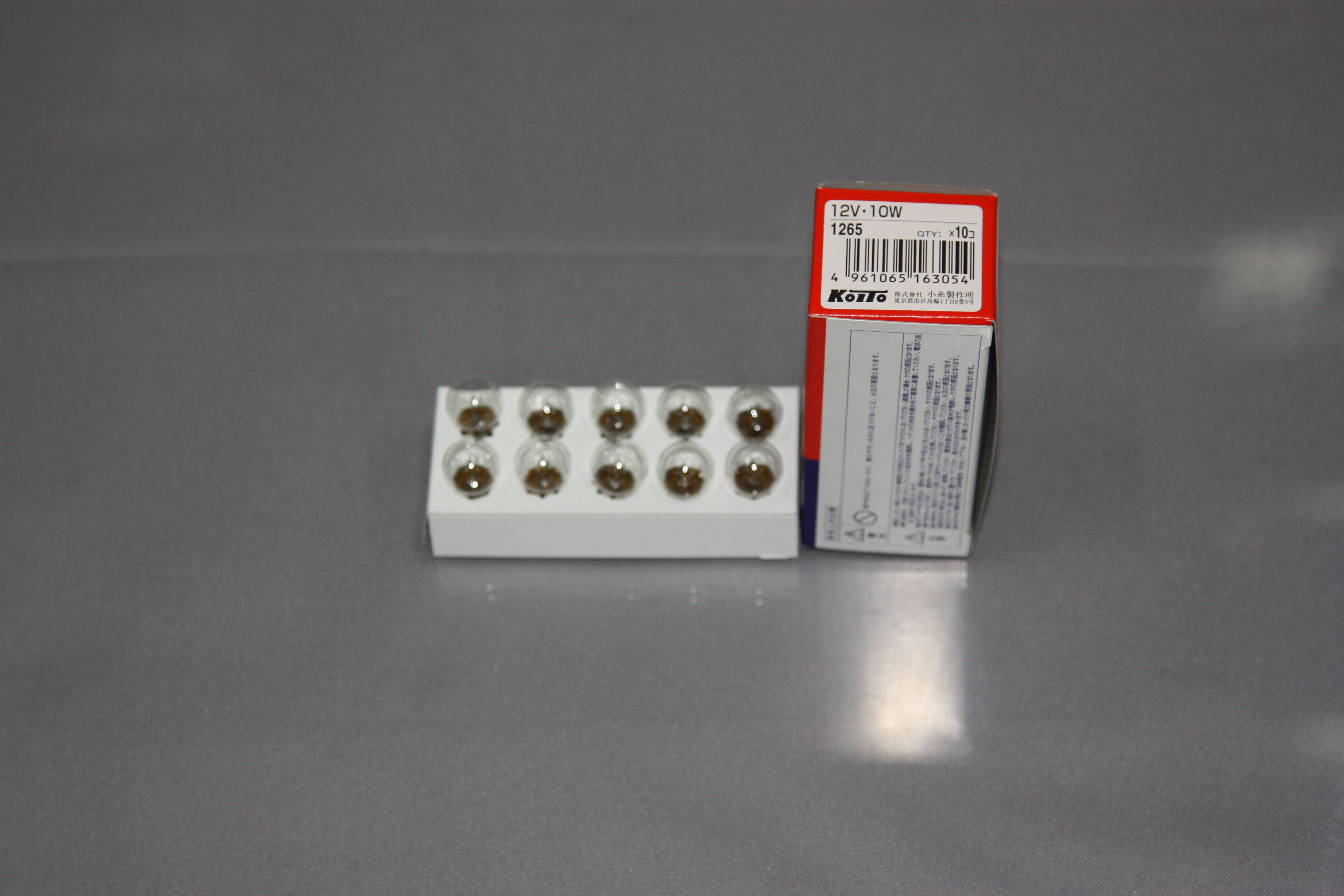 Koito лампа 12v10w (G14) 1265 цоколь G14