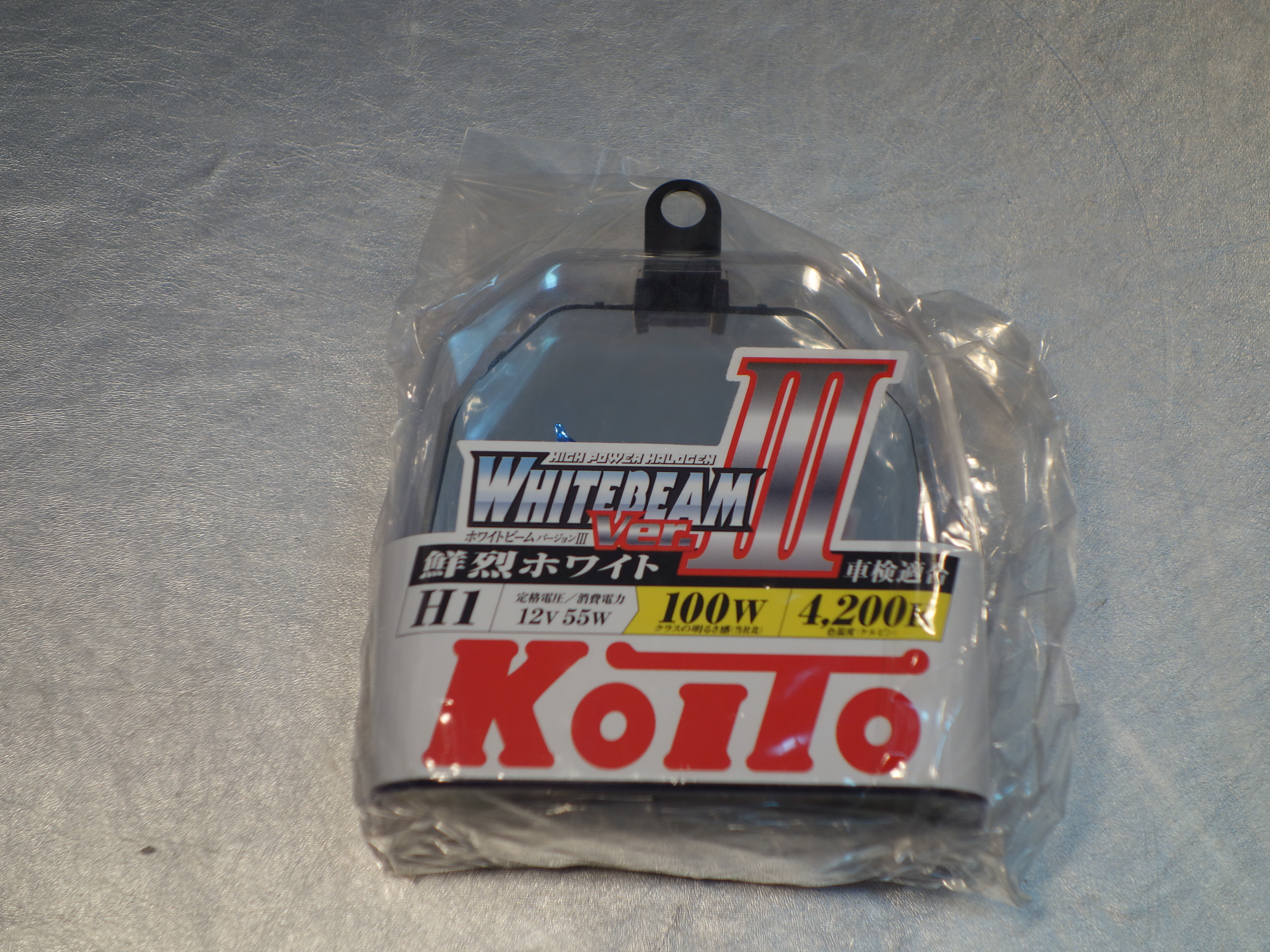 Koito лампа Whitebeam к-т H1 (12v100w) P0751W цоколь H1