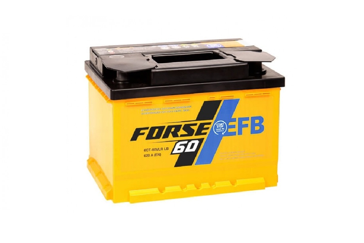 Forse EFB 60 Ач (низ) обр.п. (0) - аккумулятор легковой