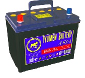 ТЮМЕНЬ Азия 75 Ач (26 R) прям.п.  (1) - аккумулятор легковой