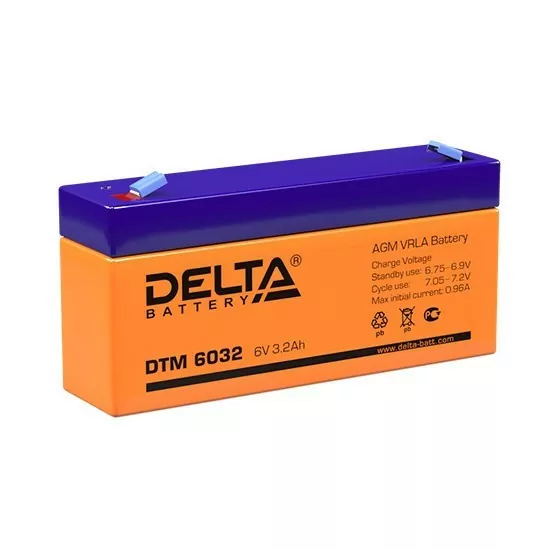 Delta DTM 6032 (3.2Ач - 6В)