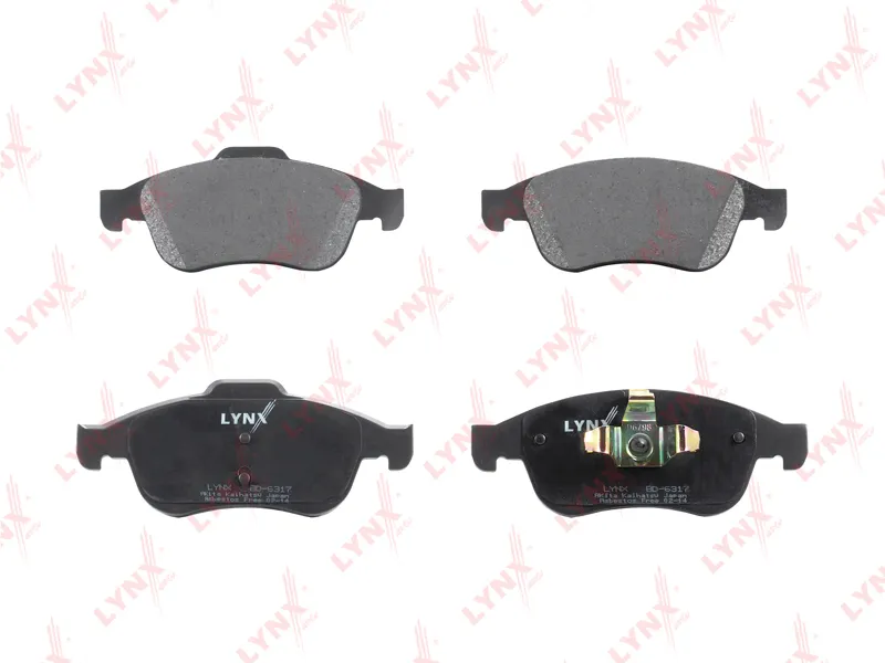 LYNX колодки дисковые BD-6317 (PN-0551) тормозные