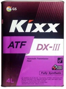 Kixx масло ATF DX-III/4л синт